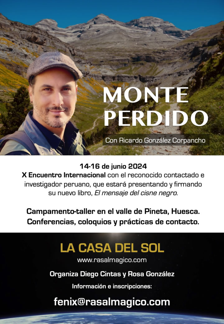 X Encuentro Internacional en Monte Perdido con Ricardo González - 14, 15 y 16 de junio de 2024