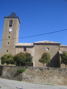 Iglesia parroquial dedicada a San Vicente Mártir en Rasal