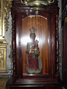Talla románica de la Virgen Negra de Rasal